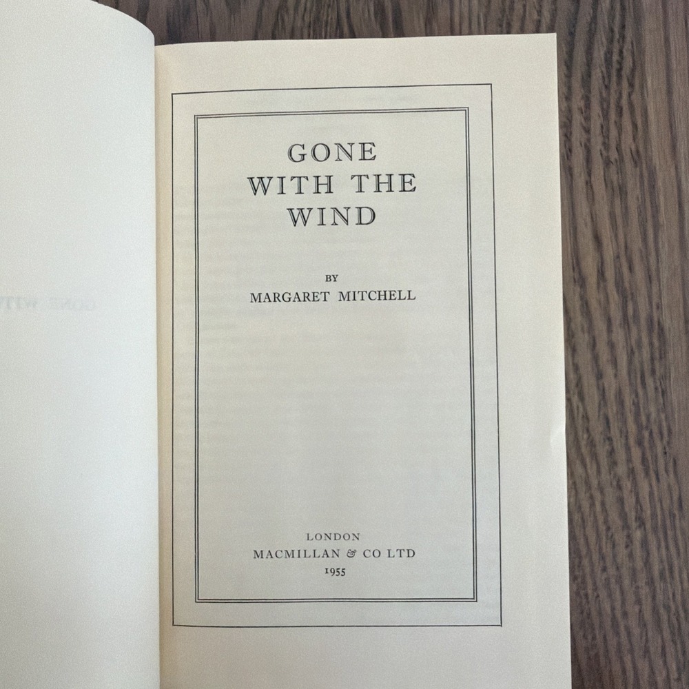 "Gone With the Wind" 1955 HCDJ book Margaret Mitchell VG - Picture 6 of 8